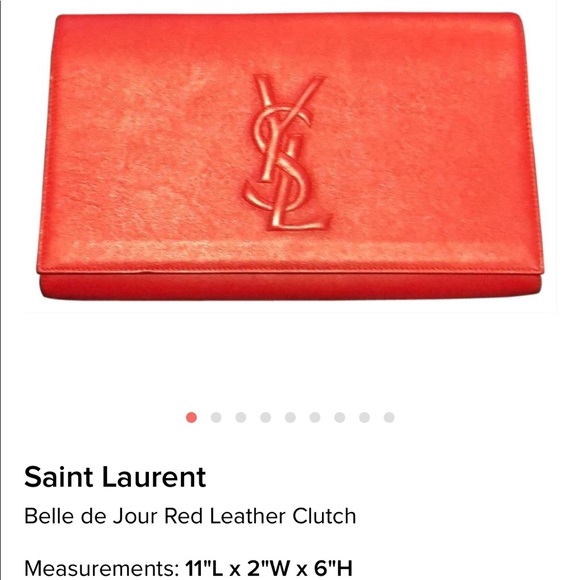 Yves Saint Laurent Handbags - AUTHENTIC YSL Belle De Jour Clutch
